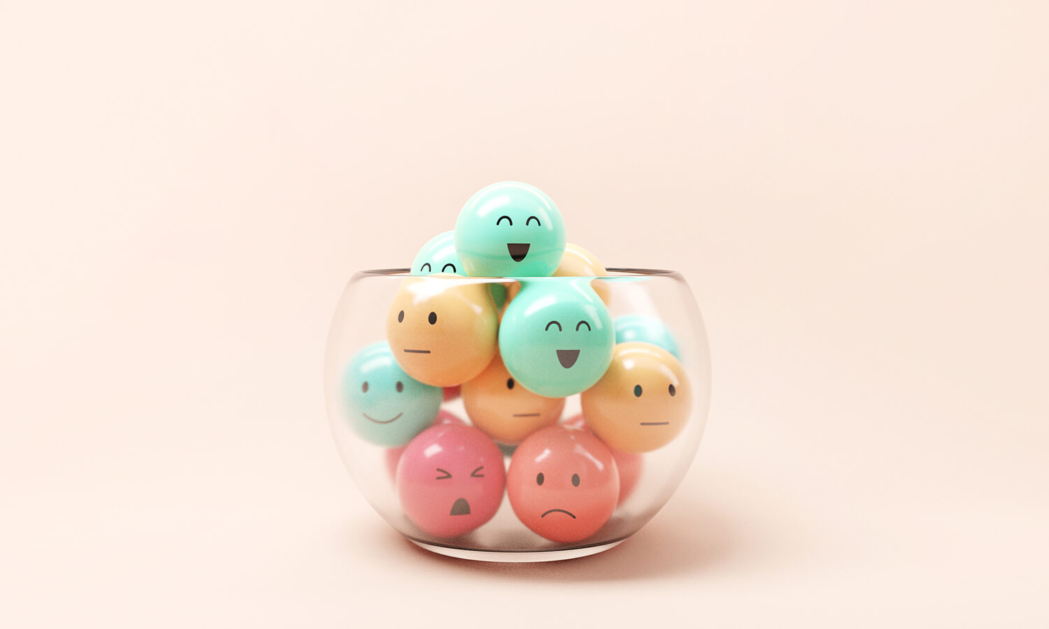set-emoji-emoticons-with-sad-happy-mood-glass-jar